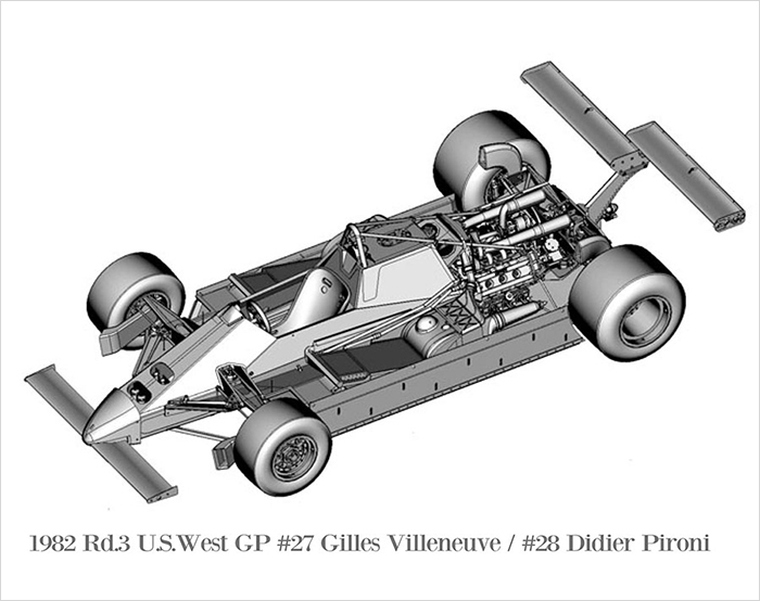 モデルファクトリーヒロ MFH K765 K766 K767 K768 1/43 フェラーリ 126C2