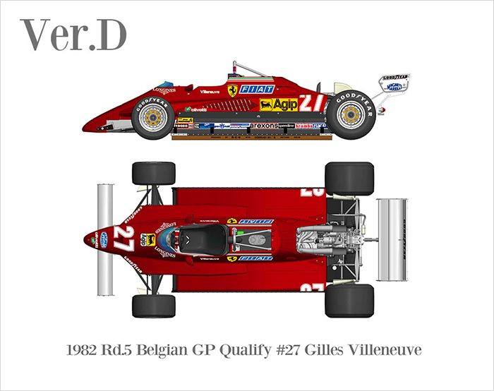 モデルファクトリーヒロ MFH K765 K766 K767 K768 1/43 フェラーリ 126C2