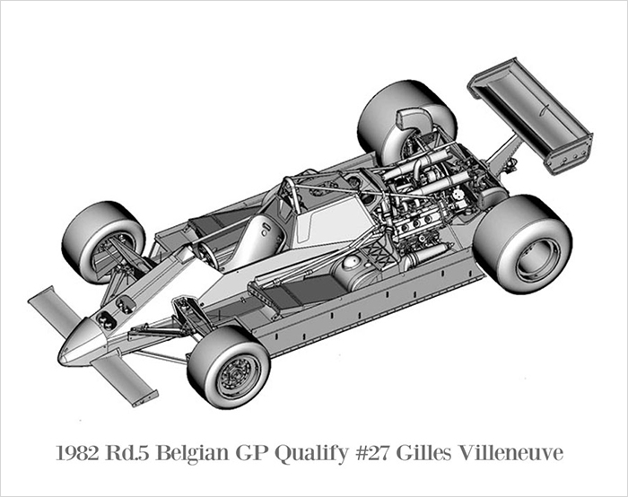 モデルファクトリーヒロ MFH K765 K766 K767 K768 1/43 フェラーリ 126C2