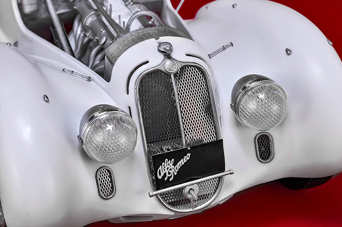 モデルファクトリーヒロ MFH K811 1/12 アルファロメオ 8C 2900B Mille Miglia 1938