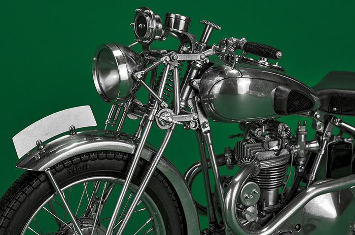 モデルファクトリーヒロ MFH K814 1/9 BSA ブルースター 350 1933