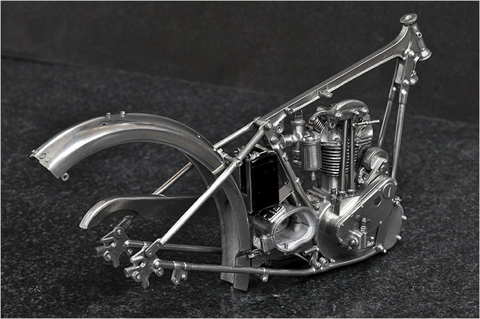 モデルファクトリーヒロ MFH K814 1/9 BSA ブルースター 350 1933