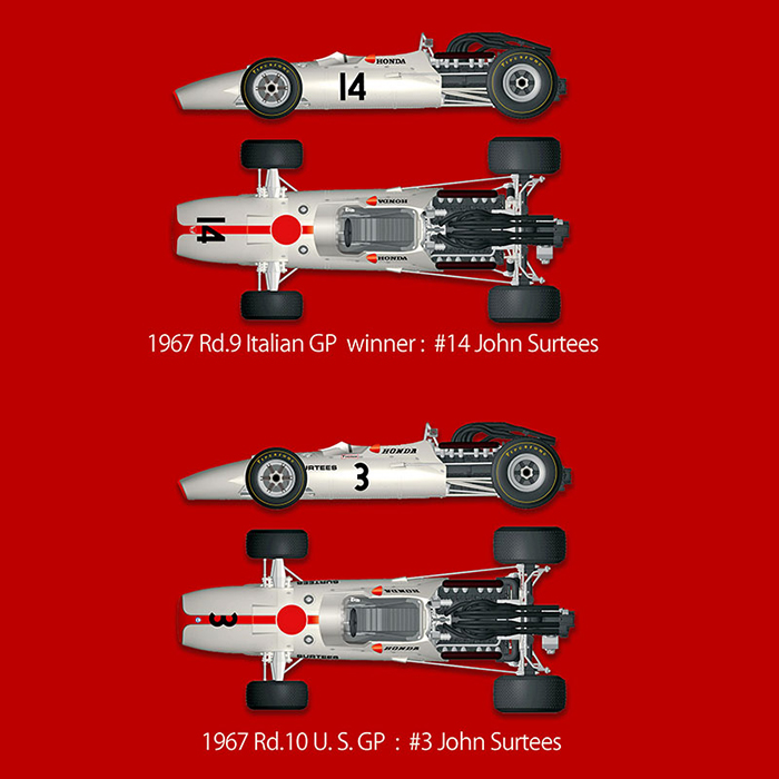 モデルファクトリーヒロ MFH K815 1/12 HONDA RA300