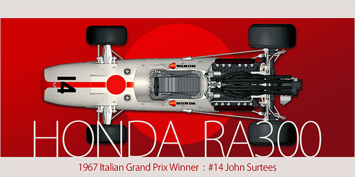 MFH 1/12 HONDA RA300 モデルファクトリーヒロ | クアトロポルテ