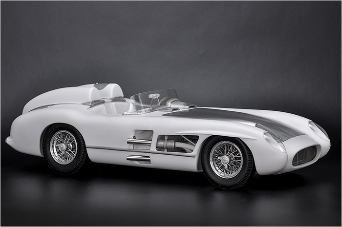 モデルファクトリーヒロ MFH K817 1/12 メルセデス ベンツ 300SLR Mille Miglia #722