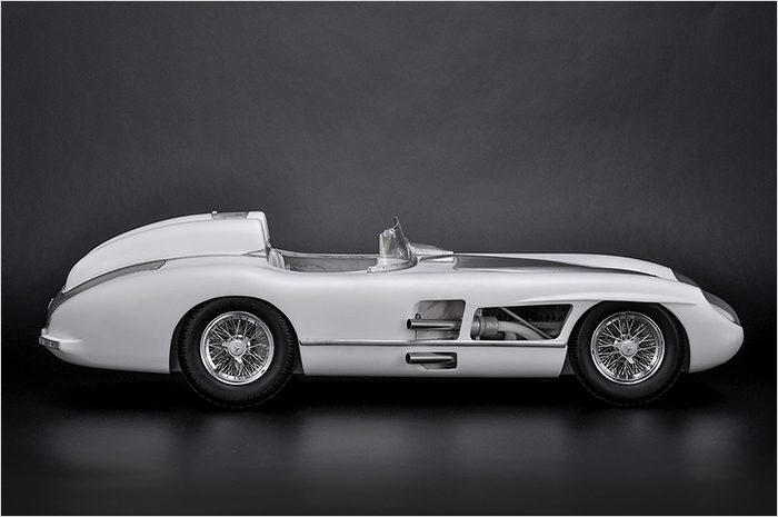 モデルファクトリーヒロ MFH K817 1/12 メルセデス ベンツ 300SLR Mille Miglia #722