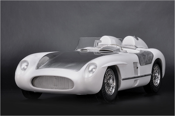 モデルファクトリーヒロ MFH K817 1/12 メルセデス ベンツ 300SLR Mille Miglia #722