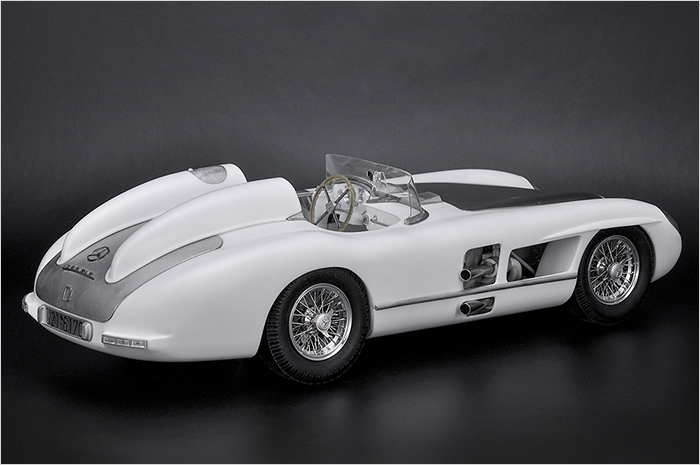 モデルファクトリーヒロ MFH K817 1/12 メルセデス ベンツ 300SLR Mille Miglia #722