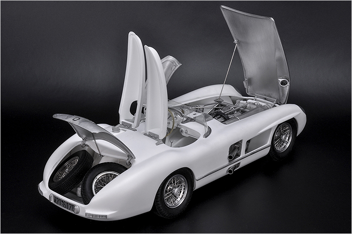 モデルファクトリーヒロ MFH K817 1/12 メルセデス ベンツ 300SLR Mille Miglia #722