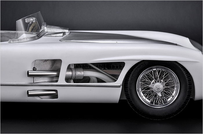 モデルファクトリーヒロ MFH K817 1/12 メルセデス ベンツ 300SLR Mille Miglia #722