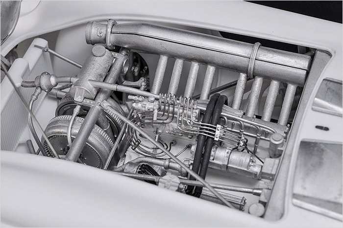 モデルファクトリーヒロ MFH K817 1/12 メルセデス ベンツ 300SLR Mille Miglia #722