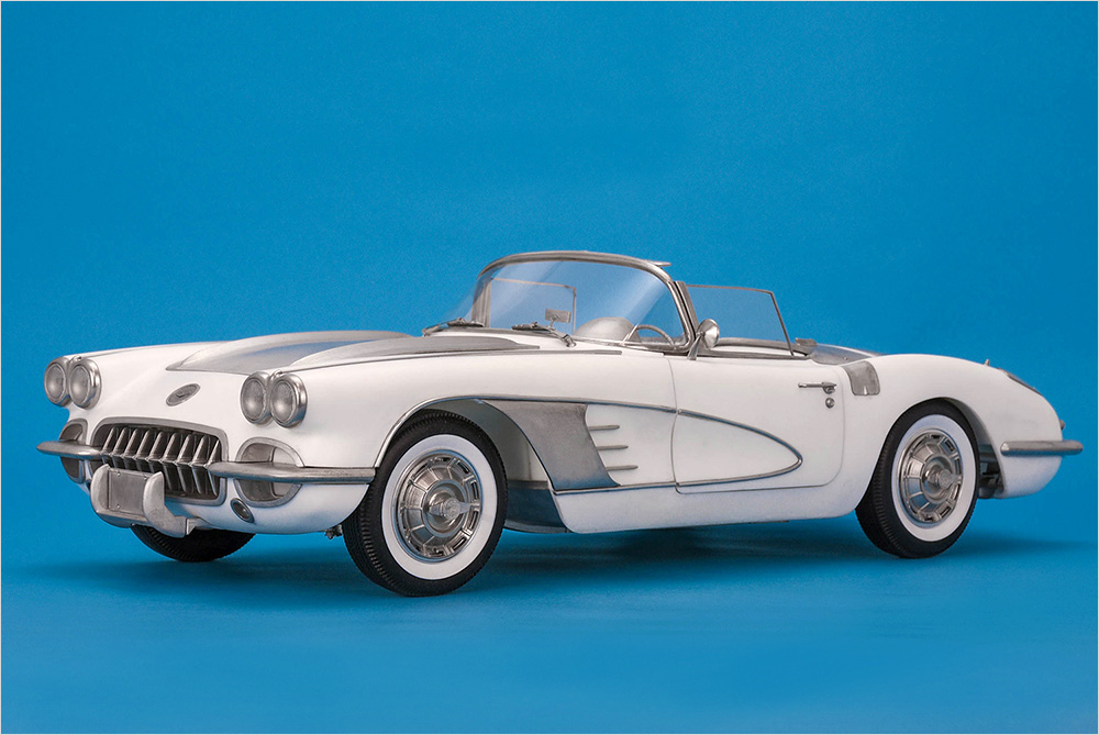 モデルファクトリーヒロ MFH K829 1/12 シボレー コルベット C1 [1960]
