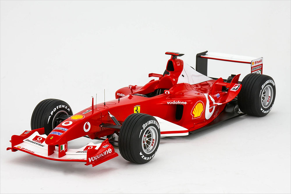 モデルファクトリーヒロ MFH K833 1/12 フェラーリ F2003-GA