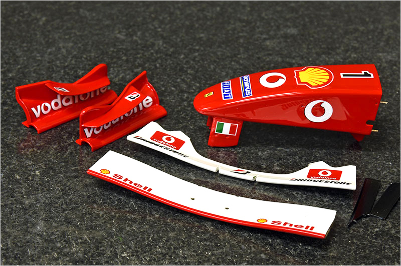 モデルファクトリーヒロ MFH K833 1/12 フェラーリ F2003-GA