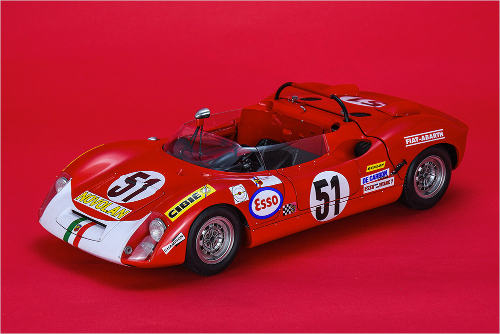 モデルファクトリーヒロ MFH K837 1/12 フィアット アバルト 1000SP LM 1969