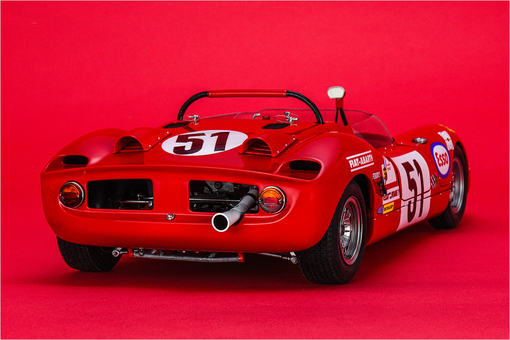 モデルファクトリーヒロ MFH K837 1/12 フィアット アバルト 1000SP LM 1969