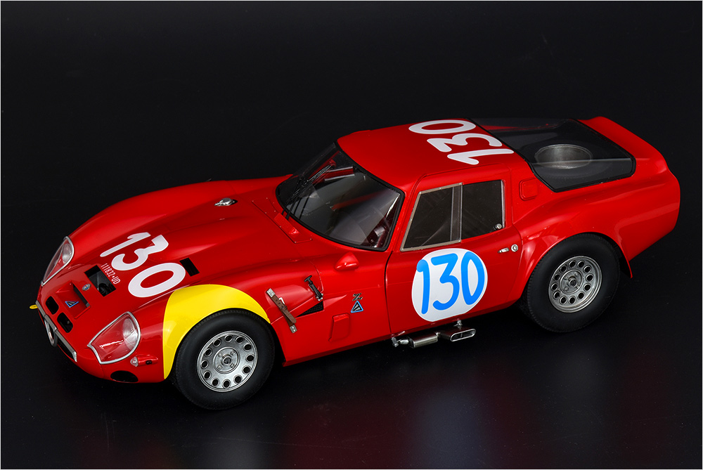 モデルファクトリーヒロ MFH K849 K850 1/12 アルファロメオ TZ2