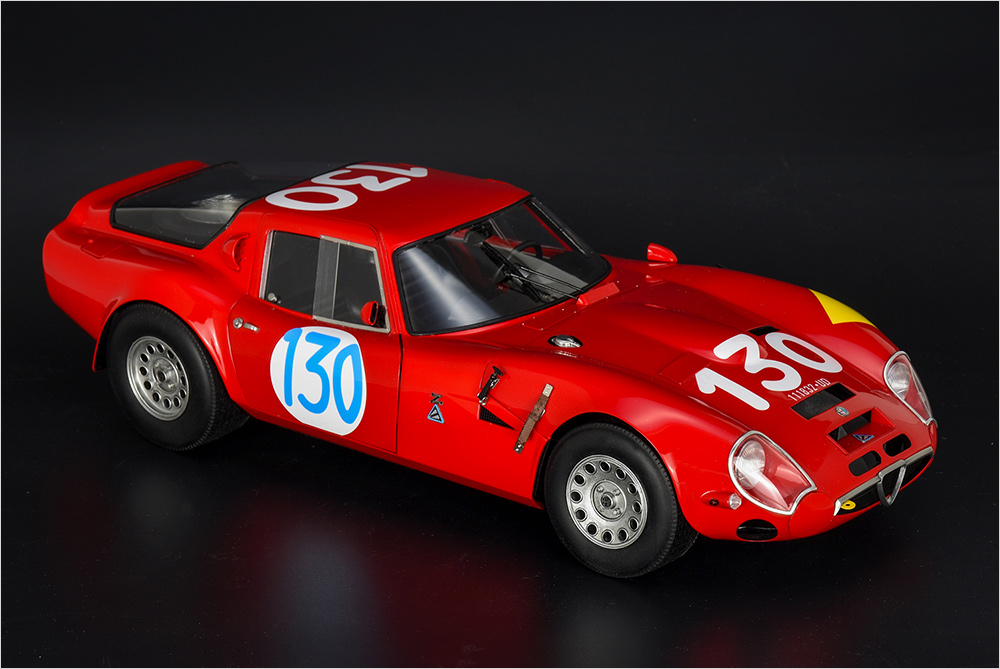 モデルファクトリーヒロ MFH K849 K850 1/12 アルファロメオ TZ2