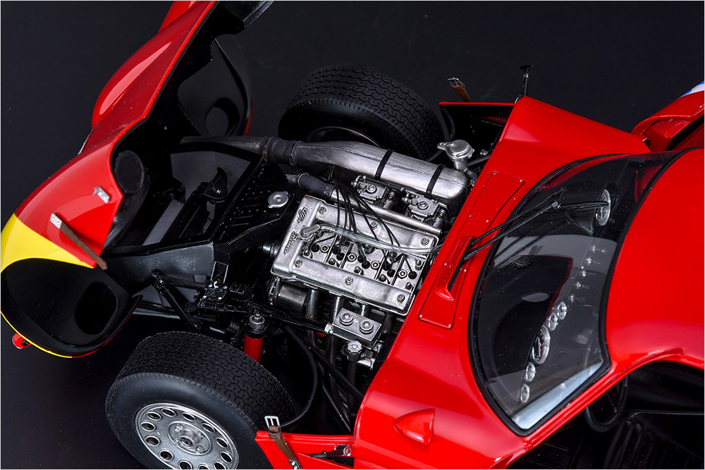 モデルファクトリーヒロ MFH K849 K850 1/12 アルファロメオ TZ2