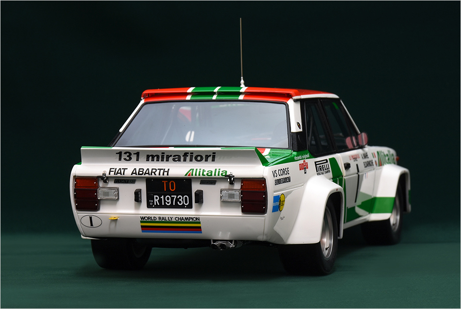モデルファクトリーヒロ MFH K851 1/12 フィアット 131 アバルト ラリー