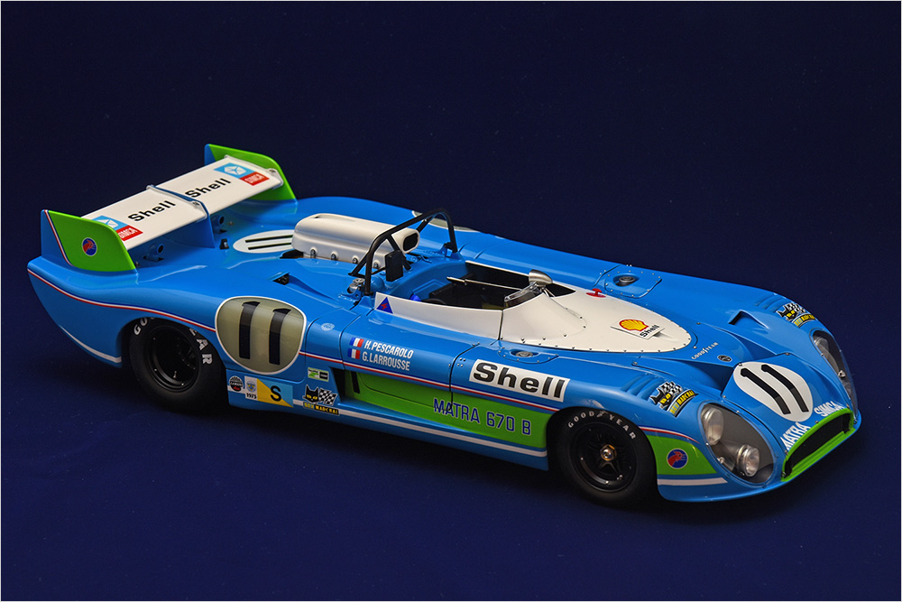 モデルファクトリーヒロ MFH K853 1/12 マトラ MS670B LM 1973