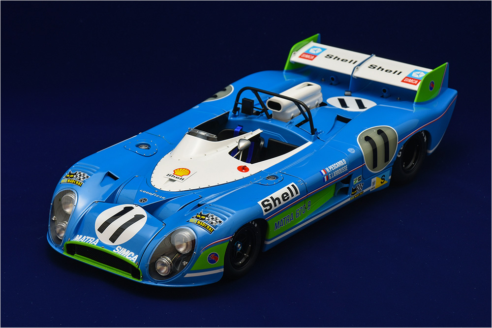 モデルファクトリーヒロ MFH K853 1/12 マトラ MS670B LM 1973