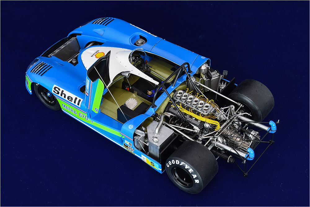 モデルファクトリーヒロ MFH K853 1/12 マトラ MS670B LM 1973