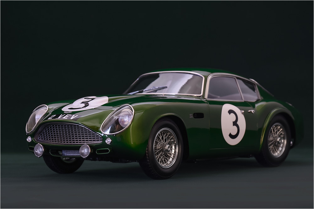 モデルファクトリーヒロ MFH K854 1/12 アストンマーティン DB4 GTZ LM 1961
