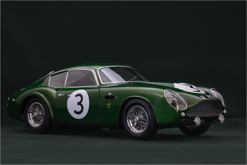 モデルファクトリーヒロ MFH K854 1/12 アストンマーティン DB4 GTZ LM 1961