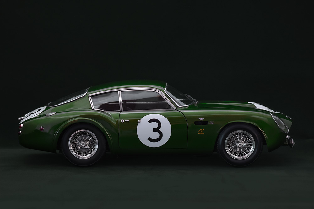 モデルファクトリーヒロ MFH K854 1/12 アストンマーティン DB4 GTZ LM 1961