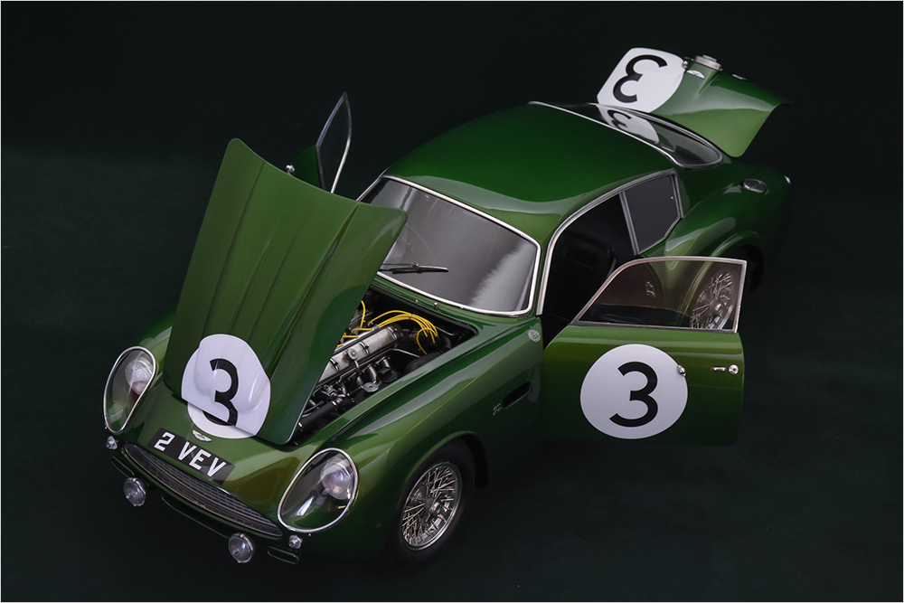 モデルファクトリーヒロ MFH K854 1/12 アストンマーティン DB4 GTZ LM 1961