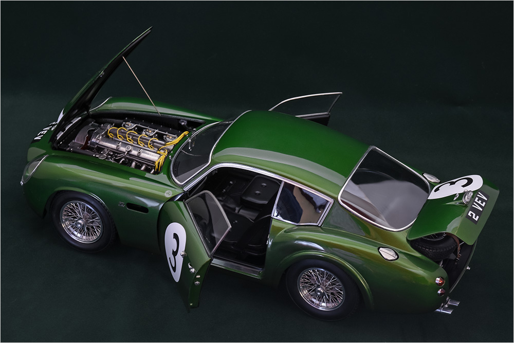モデルファクトリーヒロ MFH K854 1/12 アストンマーティン DB4 GTZ LM 1961