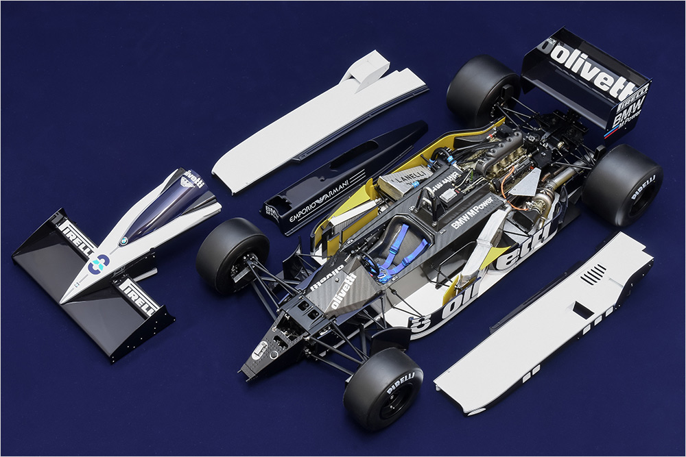 モデルファクトリーヒロ MFH K855 1/12 ブラバム BT55