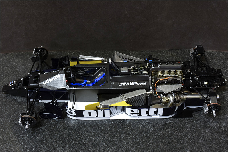 モデルファクトリーヒロ MFH K855 1/12 ブラバム BT55