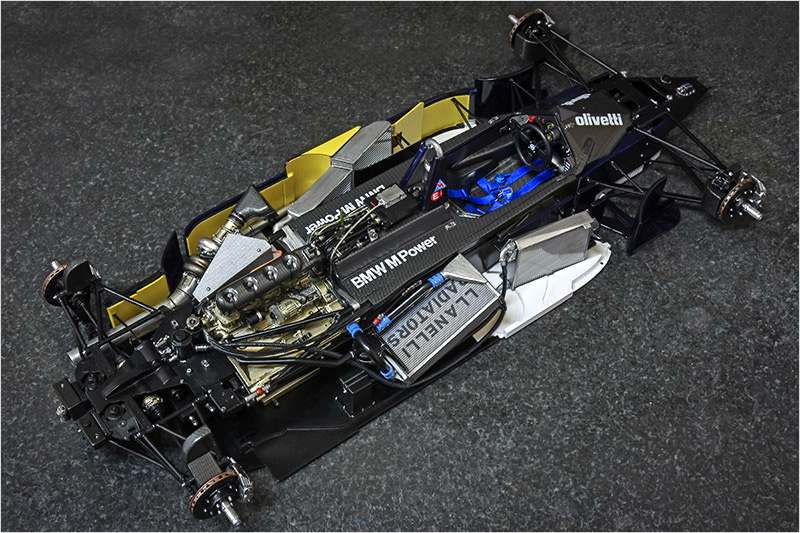 モデルファクトリーヒロ MFH K855 1/12 ブラバム BT55