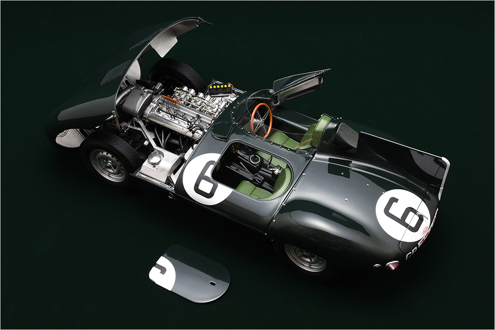 モデルファクトリーヒロ MFH K857 1/12 ジャガー D-TYPE LM 1955
