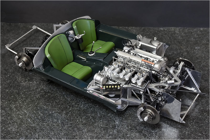 モデルファクトリーヒロ MFH K857 1/12 ジャガー D-TYPE LM 1955