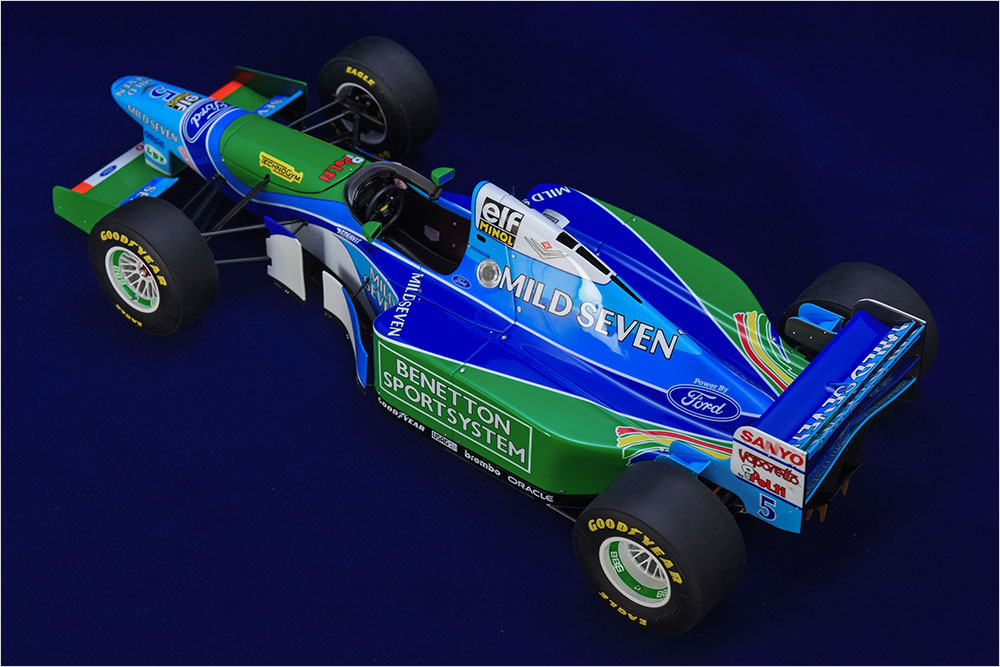 モデルファクトリーヒロ MFH K860 1/12 ベネトン B194