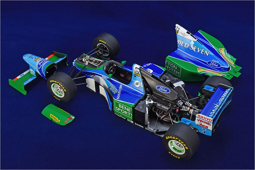 モデルファクトリーヒロ MFH K860 1/12 ベネトン B194