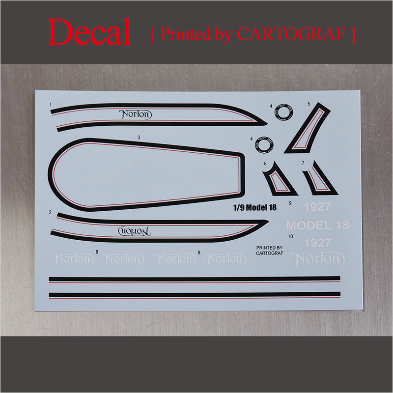 モデルファクトリーヒロ MFH K861 1/9 ノートン Model18 [1927]