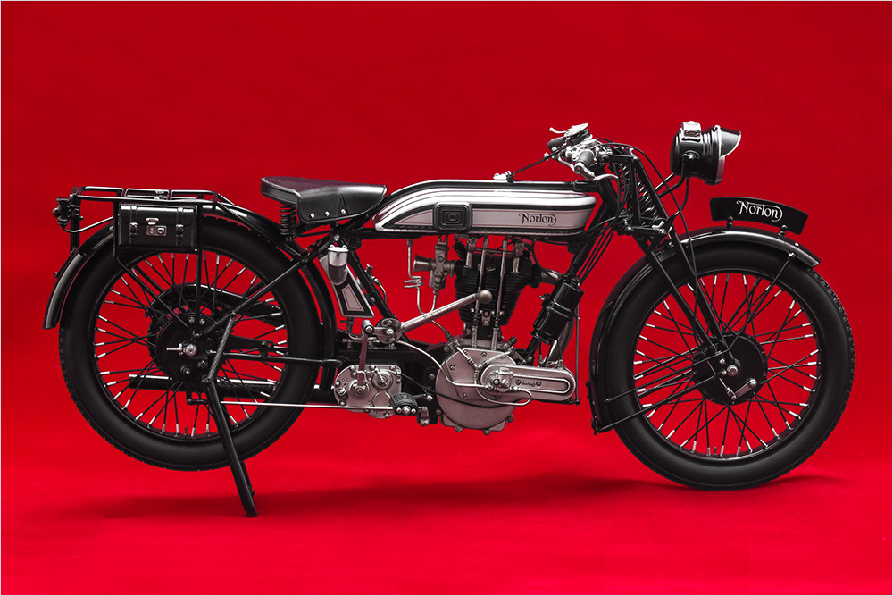 モデルファクトリーヒロ MFH K861 1/9 ノートン Model18 [1927]