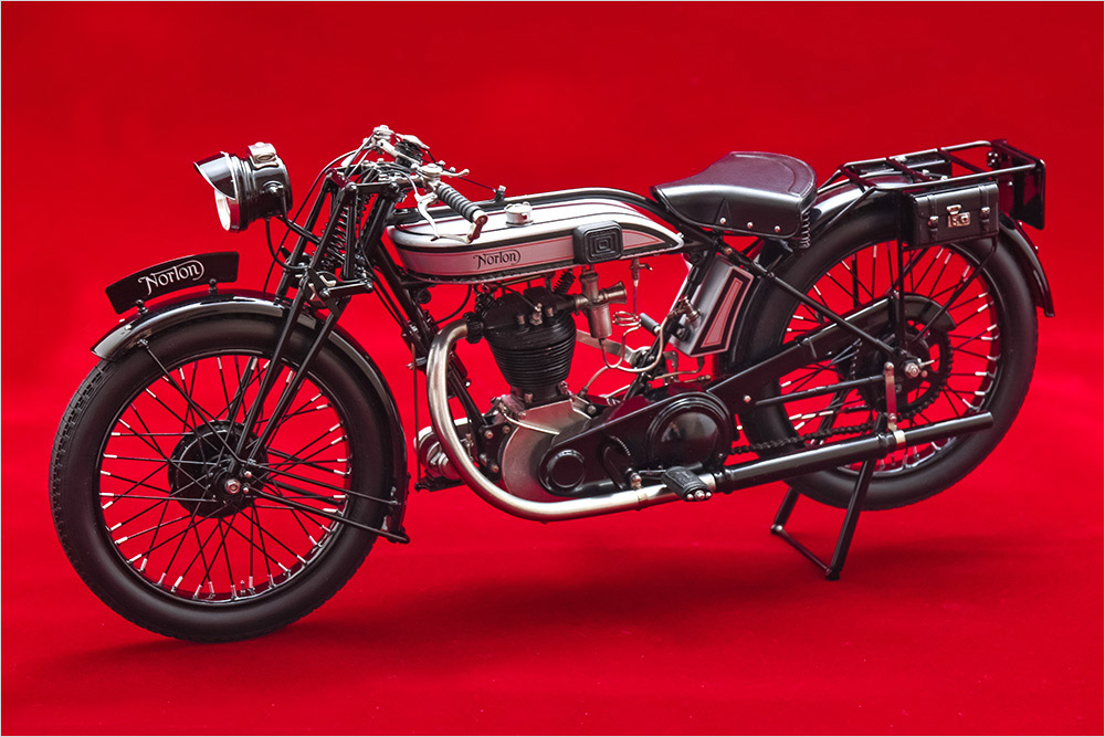 モデルファクトリーヒロ MFH K861 1/9 ノートン Model18 [1927]