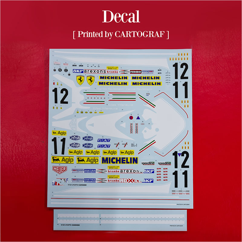 モデルファクトリーヒロ MFH K862 1/12 フェラーリ 312T3 Late type