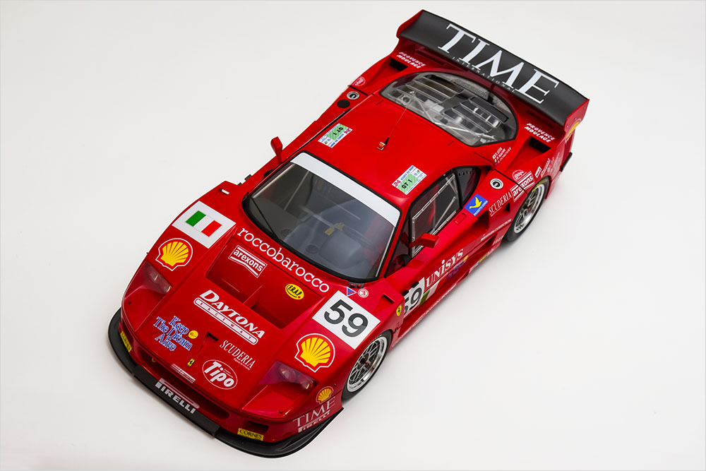 モデルファクトリーヒロ MFH K863 1/12 フェラーリ F40 GTE