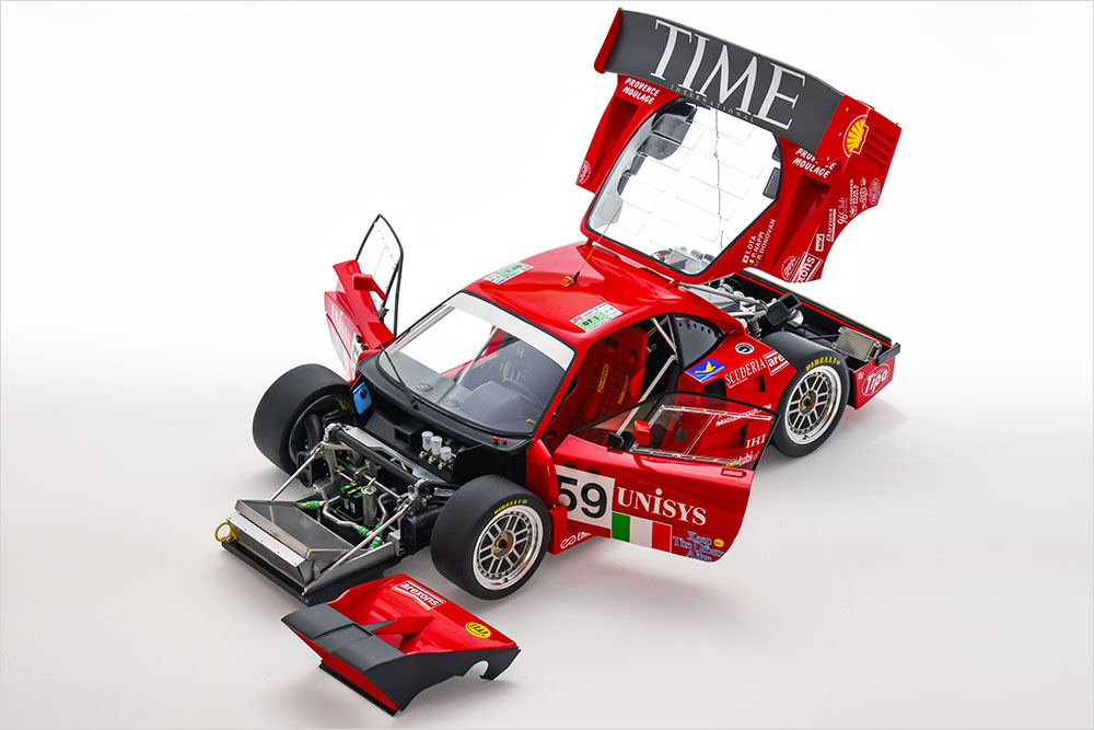 モデルファクトリーヒロ MFH K863 1/12 フェラーリ F40 GTE