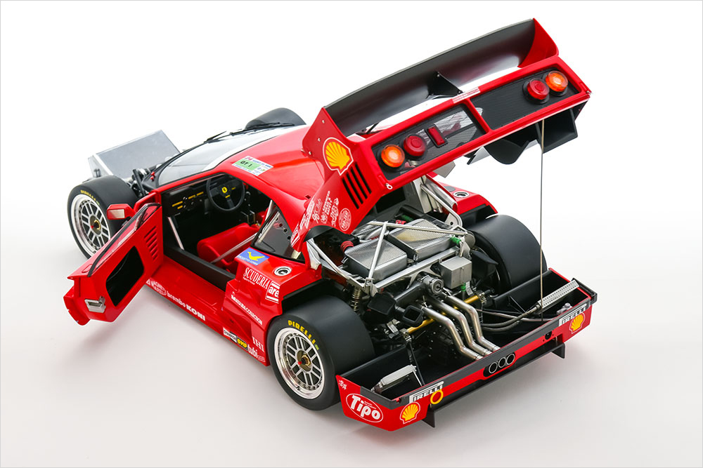 モデルファクトリーヒロ MFH K863 1/12 フェラーリ F40 GTE