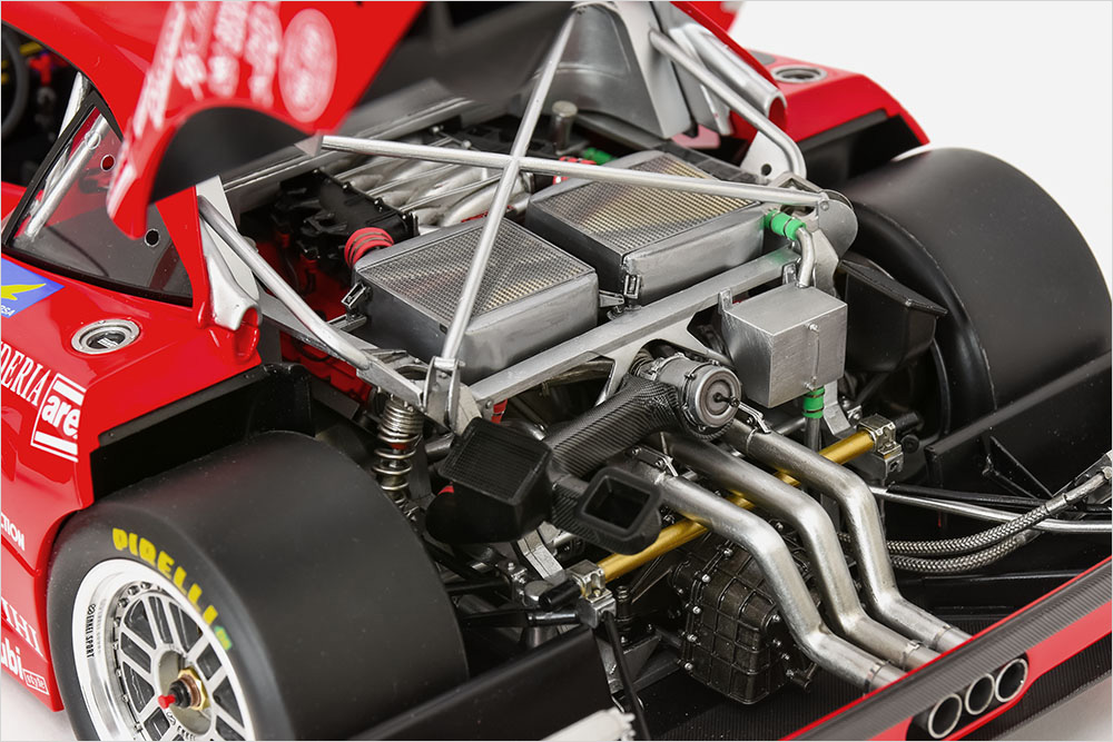 モデルファクトリーヒロ MFH K863 1/12 フェラーリ F40 GTE