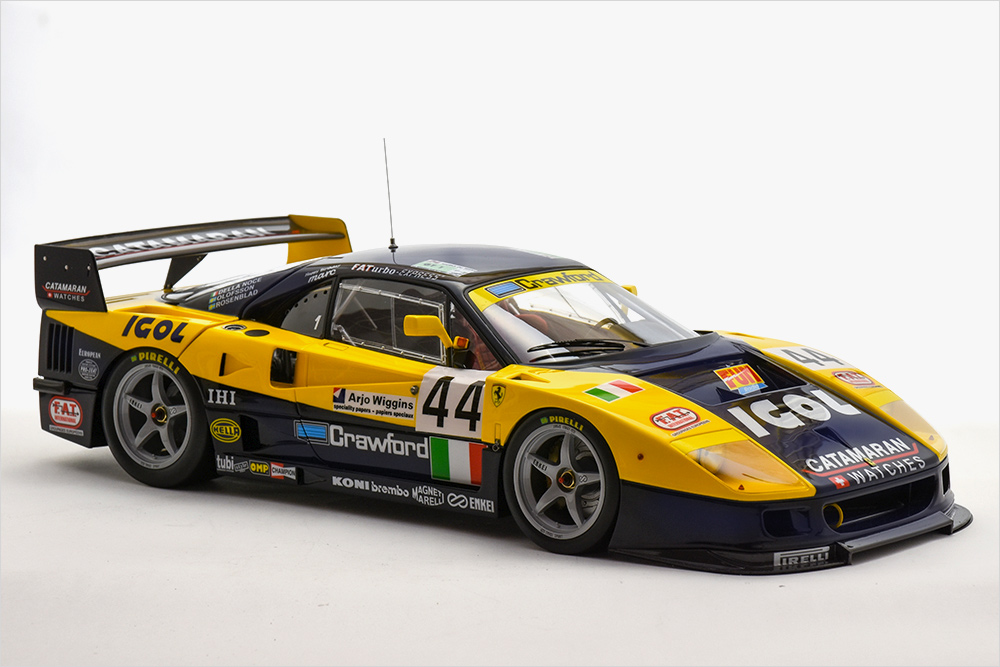 モデルファクトリーヒロ MFH K863 K864 1/12 フェラーリ F40 GTE