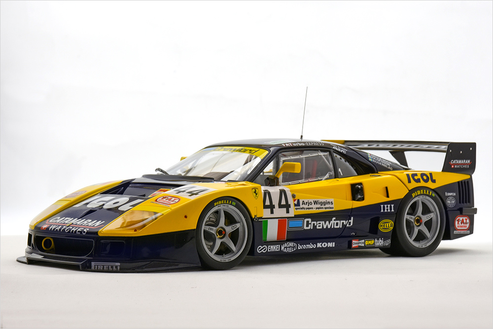 モデルファクトリーヒロ MFH K863 K864 1/12 フェラーリ F40 GTE
