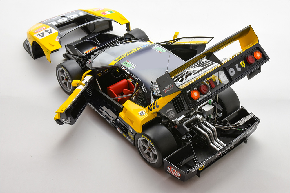 モデルファクトリーヒロ MFH K863 K864 1/12 フェラーリ F40 GTE